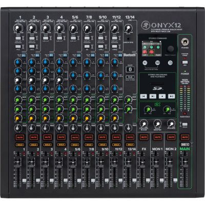 3. Mackie ONYX 12 12-Kanal 20-30000Hz Schwarz