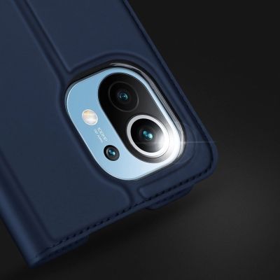13. DUX DUCIS Skin Pro Holster Cover Flip Cover für Xiaomi Mi 11 blau