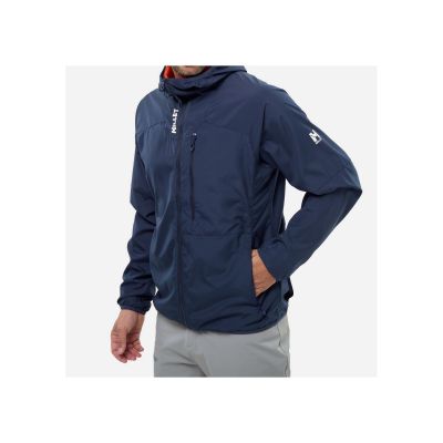 5. MILLET Parmelan Windbreaker Hoodie Herrenjacke M Marineblau