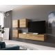 3. VIGO quadratische Vitrine 50/50/30 Eiche Wotan