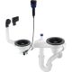 Siphon für 1,5- und 2-Becken-Granitspülen - Platzsparend ZXY N973 5907650876076