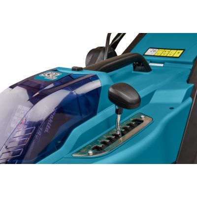 18. Makita DLM330RT Akku-Rasenmäher, Schiebemäher, Schwarz, Blau