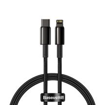 Baseus CATLWJ-01 Lightning – USB-C PD-Kabel 20 W 480 Mbit/s 1 m – Schwarz