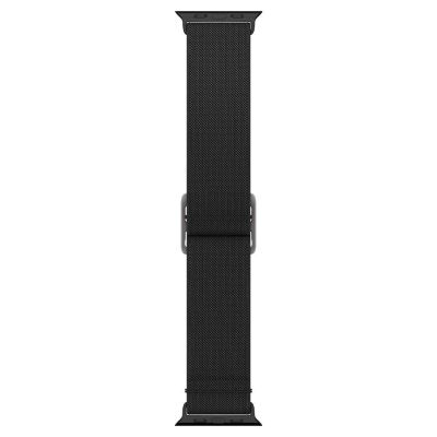 12. Spigen Fit Lite Armband für Apple Watch 4/5/6/7/8/9/SE/Ultra (42/44/45/49 mm) – Schwarz