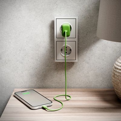 7. Puro Pro Lite 30W USB-C Wandladegerät – Grün
