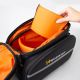 24. Wozinsky große Fahrradgepäckträgertasche 35l + Regenschutz schwarz (WBB19BK)