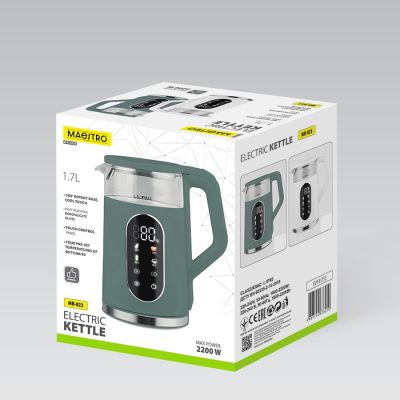 6. Elektrischer Wasserkocher 1,7 l 2220 W MR-023-WHITE MAESTRO