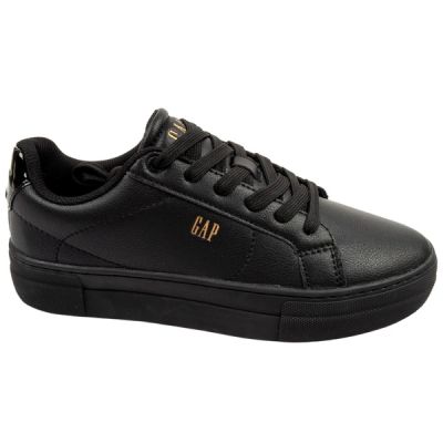 GAP Damen-Sportschuhe Portland, schwarze Sneaker