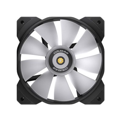 5. COUGAR CGR-CF-MHP12HB3-RGB Computergehäuse-Luftkühler 12 cm Schwarz, Weiß 3 Stück.