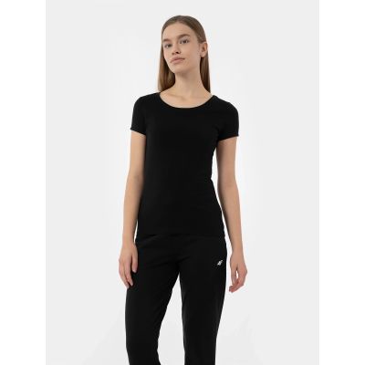 Normales, schlichtes Damen-T-Shirt 4F 4FMM00TTSHF731-20S