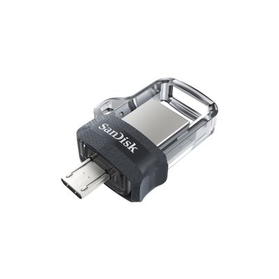 USB-Stick SanDisk SDDD3-256G-G46 (256 GB; microUSB, USB 3.0; grau)