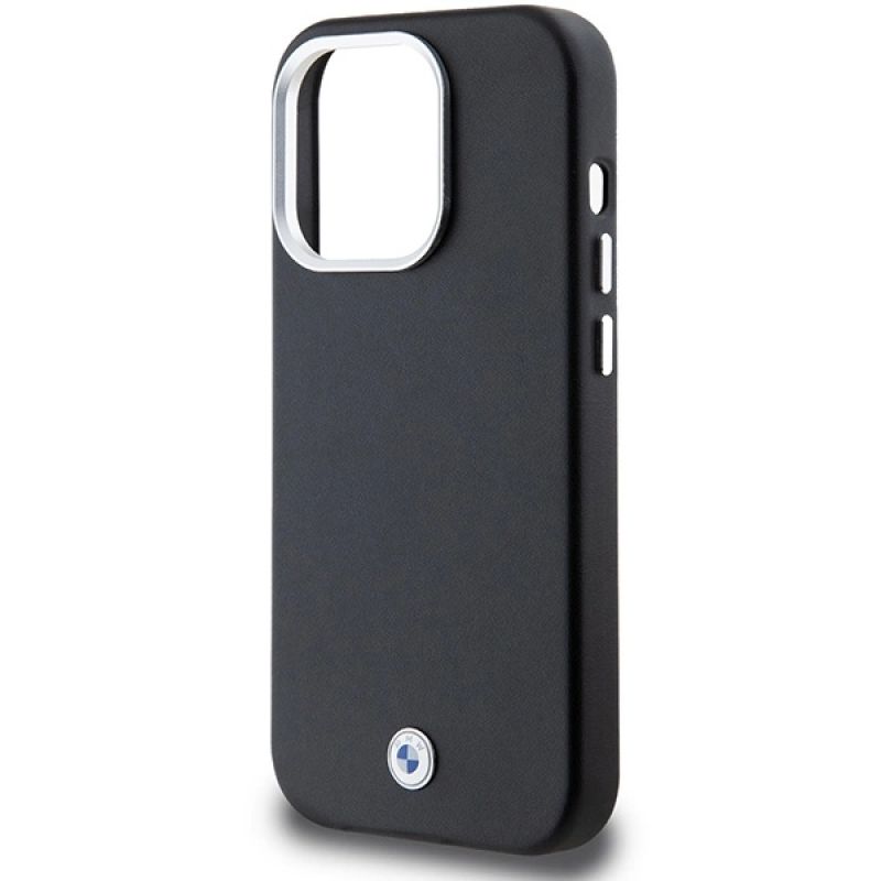 6. BMW Signature Wrapped Metal MagSafe Hülle für iPhone 14 Pro Max – Schwarz