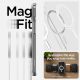 11. Spigen Ultra Hybrid Mag-Hülle mit MagSafe für iPhone 15 Plus – Weiß