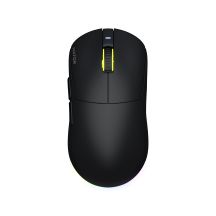 HATOR Quasar 3 Ultra 8K Kabellose Gaming-Maus, beidhändig bedienbar, Funkfernbedienung + Bluetooth + USB Typ-A, optischer Sensor mit 30.000 DPI