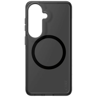 3. CARE by PanzerGlass Urban Explorer Smokey Hülle mit schwarzem Qi für Samsung Galaxy S26 - Schwarz