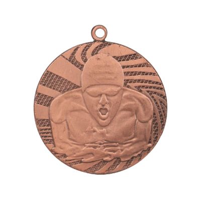 2. Bronzemedaille – Schwimmen – Stahlmedaille