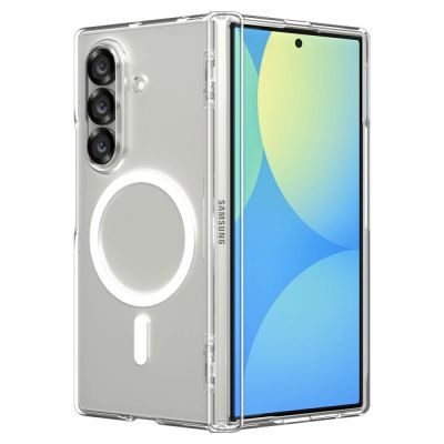 11. Spigen Tough Armor Pro Mag MagSafe Case für Samsung Galaxy Z Fold 7 - Klar und Weiß