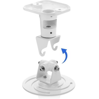 7. TECHLY Deckenprojektorhalterung 22 cm 10 kg Weiß