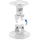 7. TECHLY Deckenprojektorhalterung 22 cm 10 kg Weiß