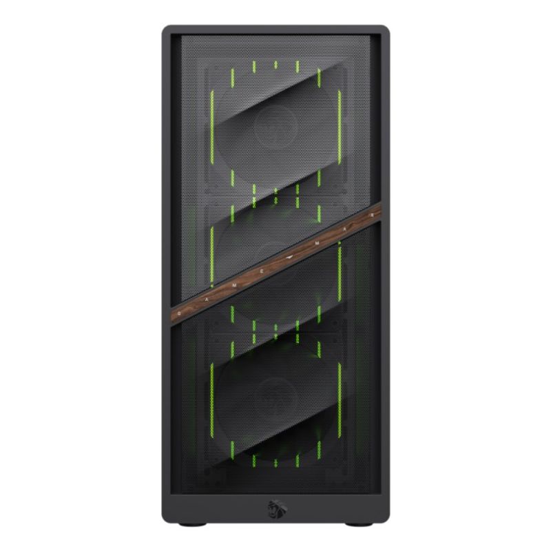 6. GameMax AERIS 330 MB Mini-Tower Schwarz
