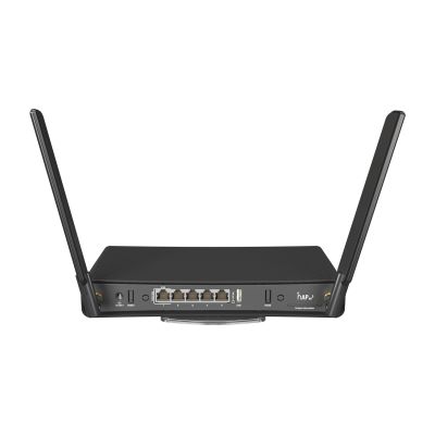 13. Mikrotik hAP ax3 WiFi 6 Router (C53UiG+5HPaxD2HPaxD) 2,4 GHz (2x2)/5 GHz (2x2) 5p