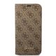 3. Guess GUBKP14XHG4SHW iPhone 14 Pro Max 6,7 "braun / braunes Buch 4G Vintage Gold Logo