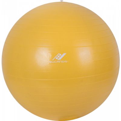 Rucanor Gymnastikball 45cm gelb + Pumpe