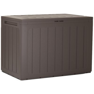 5. Gartenbox 190L Brauner Karton