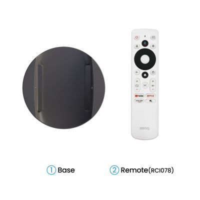 15. BenQ GV50 Projektor | Full HD (1920 x 1080) | 500 ANSI Lumen | Weiß/Grau | WLAN