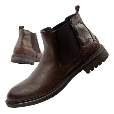 Wrangler Randy Herrenschuhe Chelsea Boots elegant modisch Slip-On