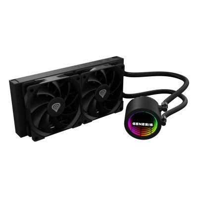 15. GENESIS WASSERKÜHLUNG HYDRA 240 SCHWARZ