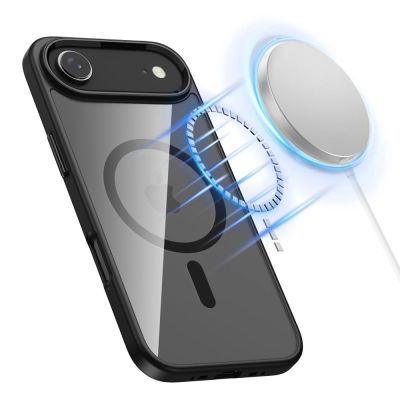 2. Tech-Protect MagFlex MagSafe Case für iPhone 17 Air – Klares Schwarz