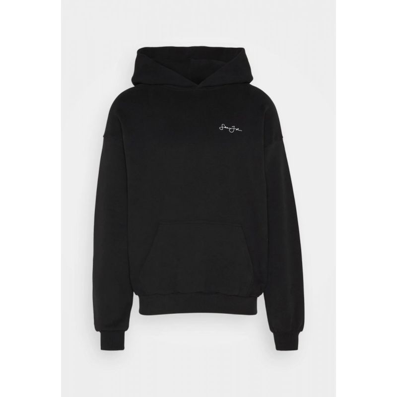 Sean John Script Logo Hoodie mit Artwork auf der Rückseite, Größe M, 6021388
