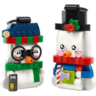 3. LEGO Sonstiges 40812 – Schneemann-Dekorationen