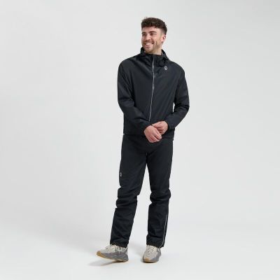 2. Rogelli CORE Regenmantel-Set Schwarz 3XL