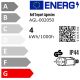 7. Dekorativer Weihnachtsbaum mit 640 LEDs und Wasserfall, 180 cm, Schwarz