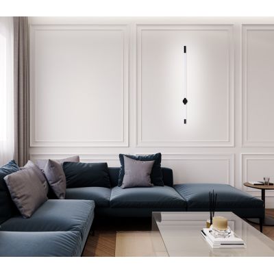 11. Activejet AJE-LUNGO Schwarze LED-Wandleuchte