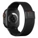 2. Tech-Protect Milano Vanguard Armband für Apple Watch (44 / 45 / 46 / 49 mm) – Schwarz