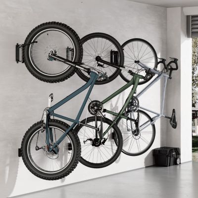 5. MACLEAN Fahrradhalter / Wandhalterung, max. Traglast 35 kg, Neigungswinkelverstellung, Stahl MC-171