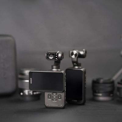 11. Ordro Pocket M5 3-Achsen-Gimbal-Kamera, 5K, für Vlogging und YouTube – Schwarz