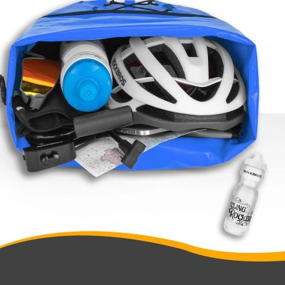 7. Rockbros 30140022004 Wasserdichte Fahrradtasche 25-32L - Blau