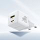 4. Baseus Palm 20W USB-C USB-A Wandladegerät - Weiß
