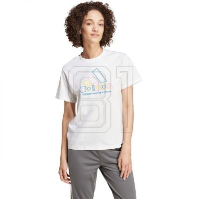 2. adidas Xpress Logo T-shirt W IW5160