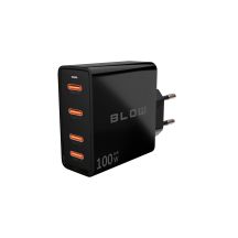 BLOW Wandladegerät USB-CX4 PD 100W GAN Schwarz