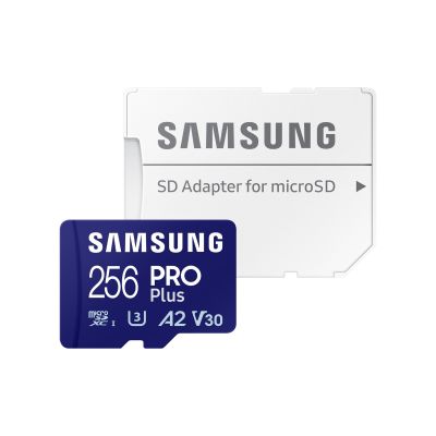 4. Samsung PRO Plus MicroSDXC 256 GB