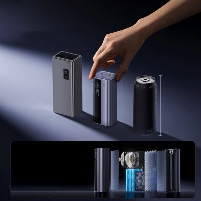 14. Baseus EnerGeek GR11 20000mAh 145W Powerbank mit einziehbarem Kabel – Grau