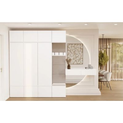 4. GARDEROBE HAGA IV 3SZ1W WEISS