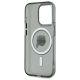 5. Karl Lagerfeld KLHMP15XHLSKIK iPhone 15 Pro Max 6,7" schwarz/schwarz Hardcase IML Metal Karl Head MagSafe