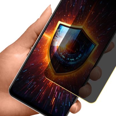 3. 3mk Silky Matt Privacy Displayschutzfolie für Vivo Y19s