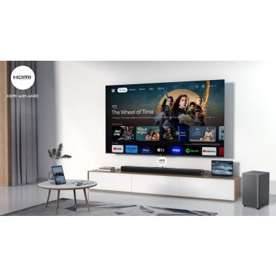 6. Soundbar TCL S55HE, 2.1 Kanäle, 220 W, Bluetooth 5.2, Dolby Atmos, Titan